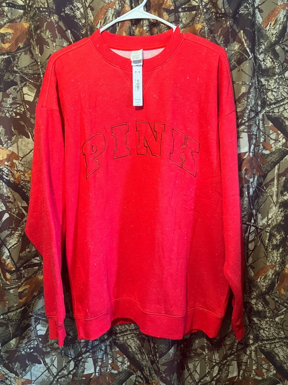 VS PINK campus crewneck NWT- PRICE FIRM